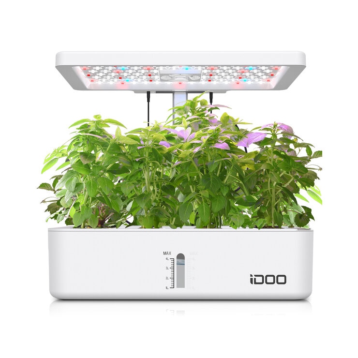iDOO 水耕栽培キット 12株用 LEDライト付き IG301 | Costco Japan