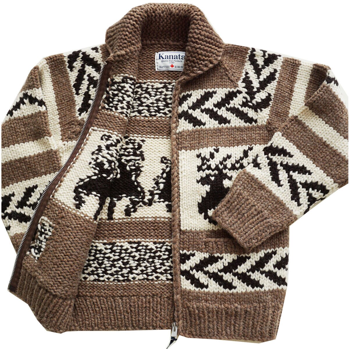 カナタ ウールカウチンセーター トナカイ柄 42(L) | Costco Japan