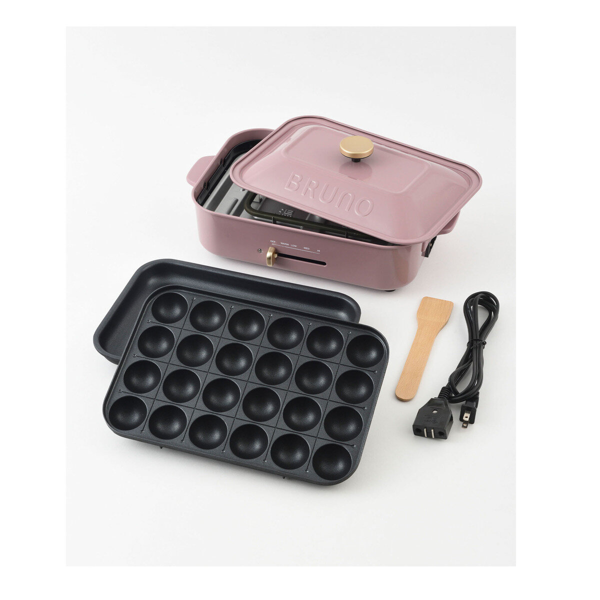 ブルーノ コンパクト ホットプレート BOE021 シェルパープル | Costco