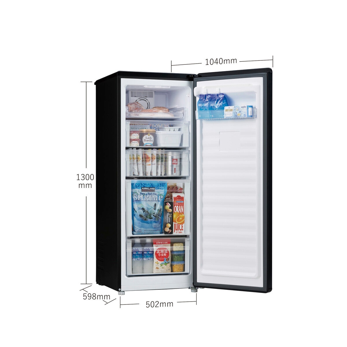 Haier 153L 前開き式冷凍/冷蔵庫 JF-U15F | Costco Japan