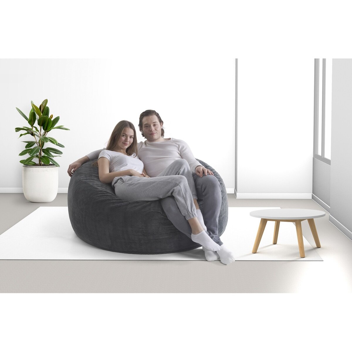 Lounge & Co Zig Zag クッションラウンジャー | Costco Japan