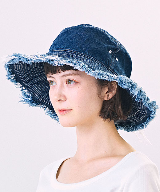 BASABASA DENIM LONG(ONESIZE NAVY): ハット帽子通販｜CA4LA公式