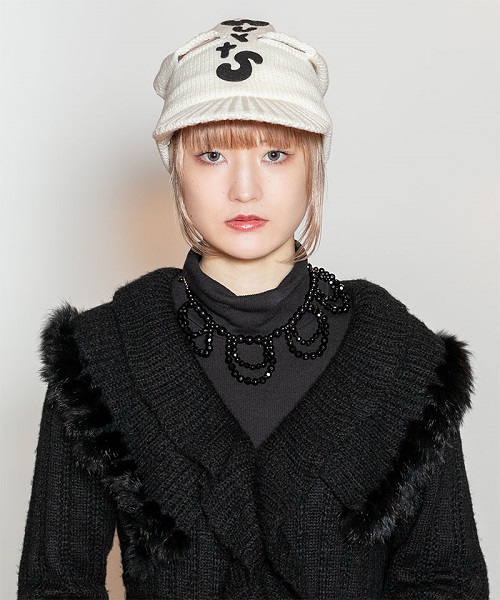 WurtS x CA4LA KNIT CAP(ONESIZE OFF WHITE): ニットキャップ帽子通販