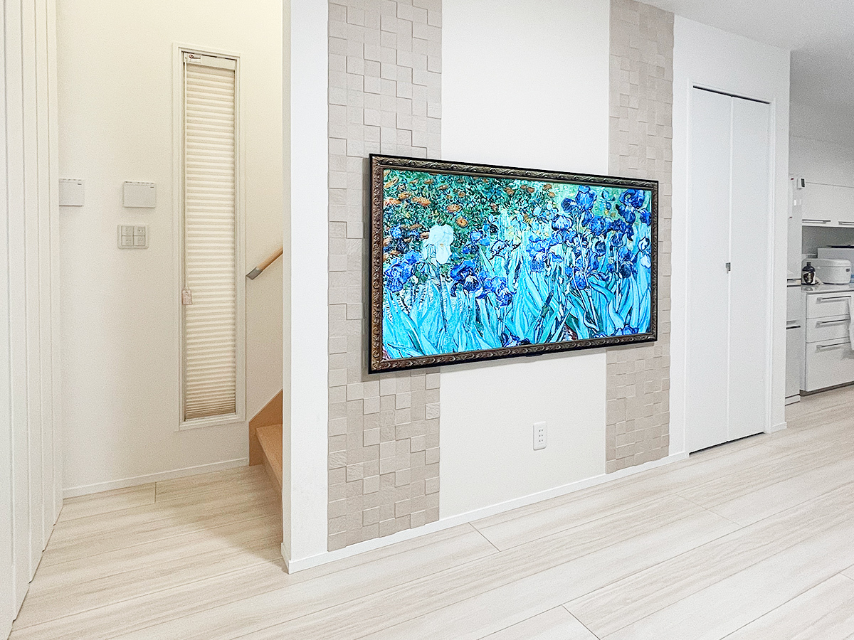 名古屋市でLGの65インチ有機ELテレビ(OLED65G1PJA)を専用金具(WB20GD