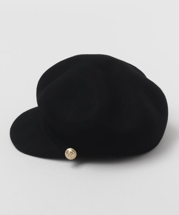 フラットウールキャスケット(BLACK): 『欧州航路』
