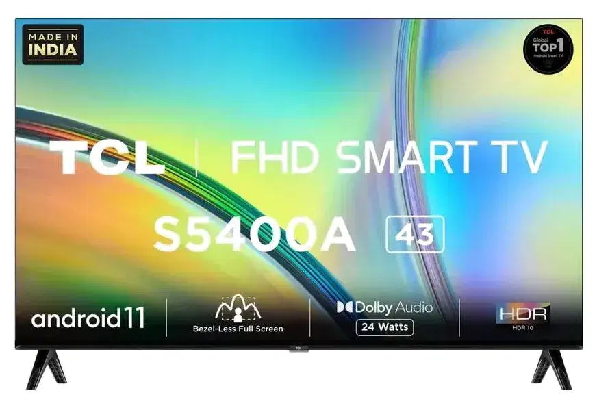 TCL 43 inch Full HD LED Smart Android TV with Google Assistant