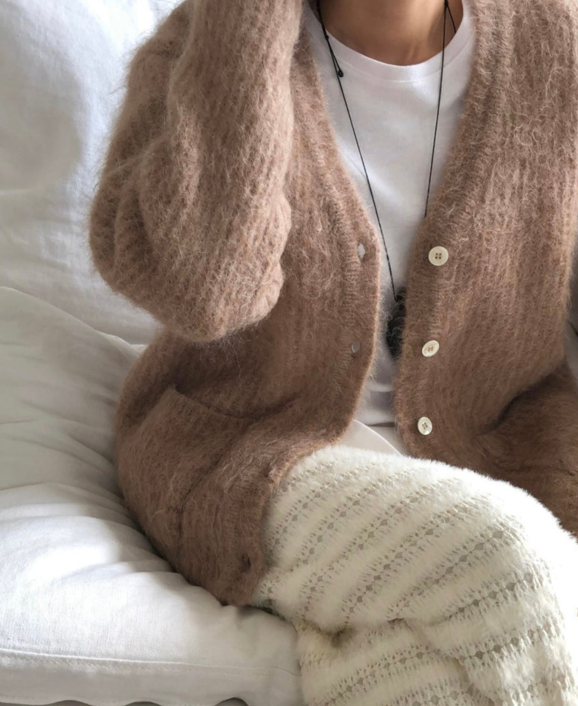 Hairy Alpaca Mohair Cardigan – CALI BLOSSOM