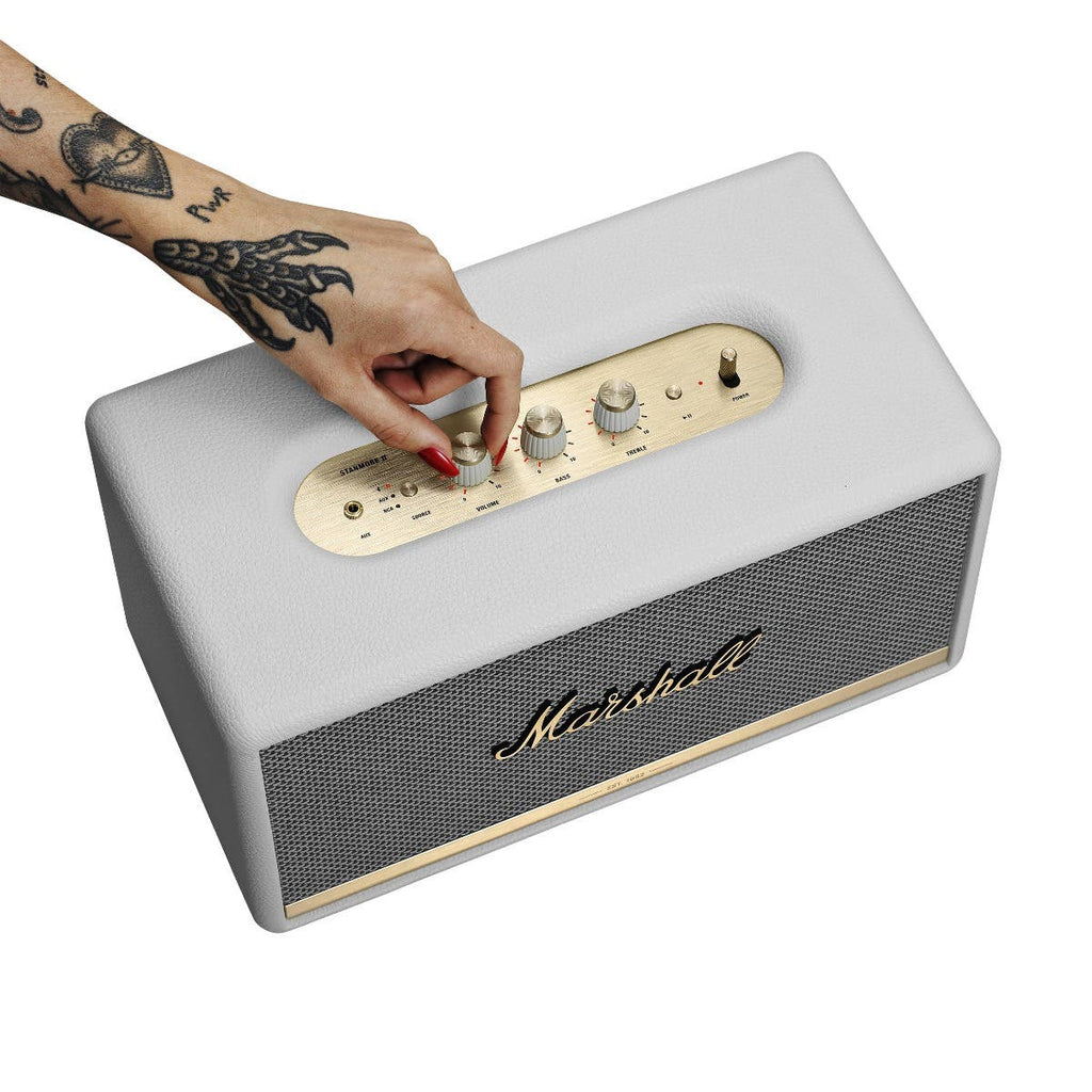 Marshall Stanmore II Bluetooth Speaker (White) – Camera Electronic