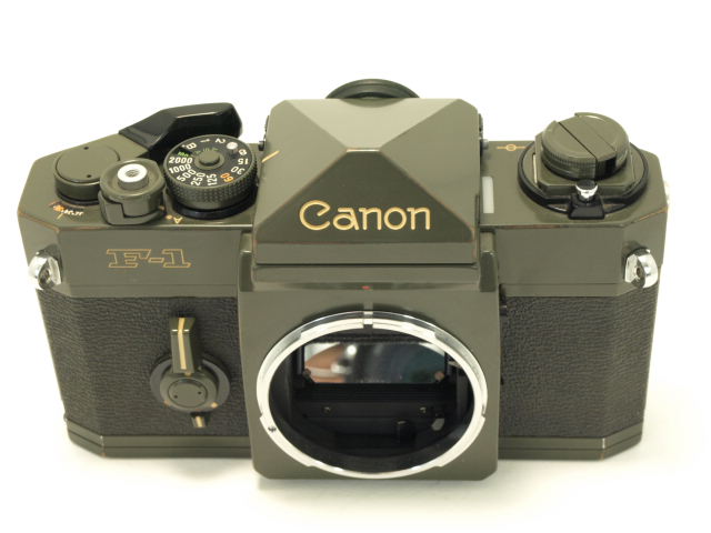イロもの【キヤノンF-1オリーブ】｜カメラ買取・販売専門店のナニワ