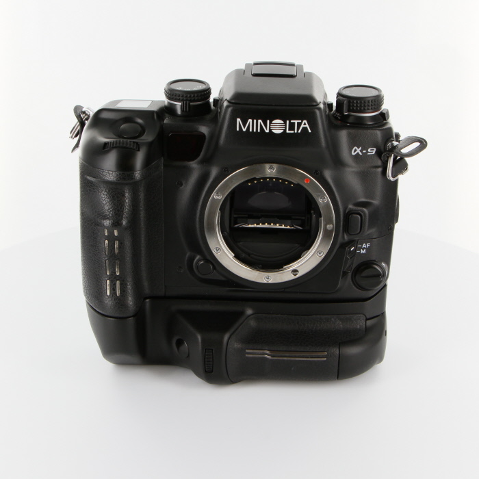 ミノルタフィルム一眼レフの最高峰、ミノルタα-9+VC-9M(SSM対応)入荷
