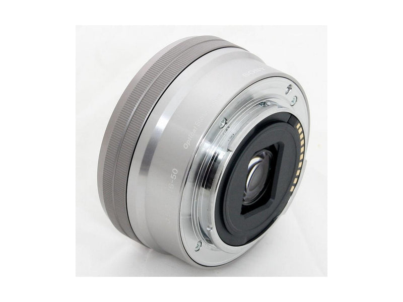 Sony E PZ 16-50mm f/3.5-5.6 OSS Lens - Silver - White Box