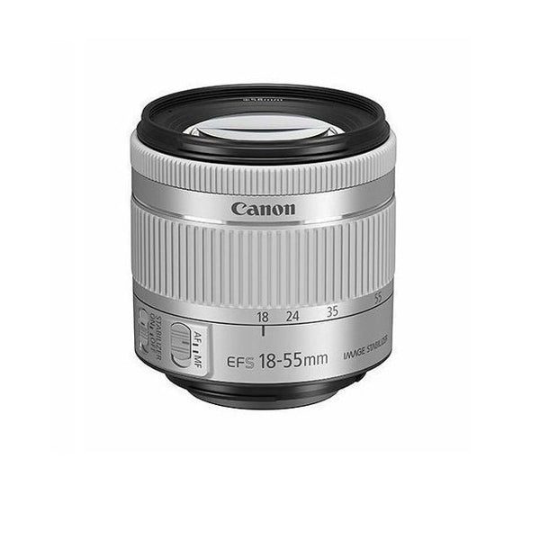 Canon EF-S 18-55mm f/4-5.6 IS STM Lens Silver (White Box) | Camera