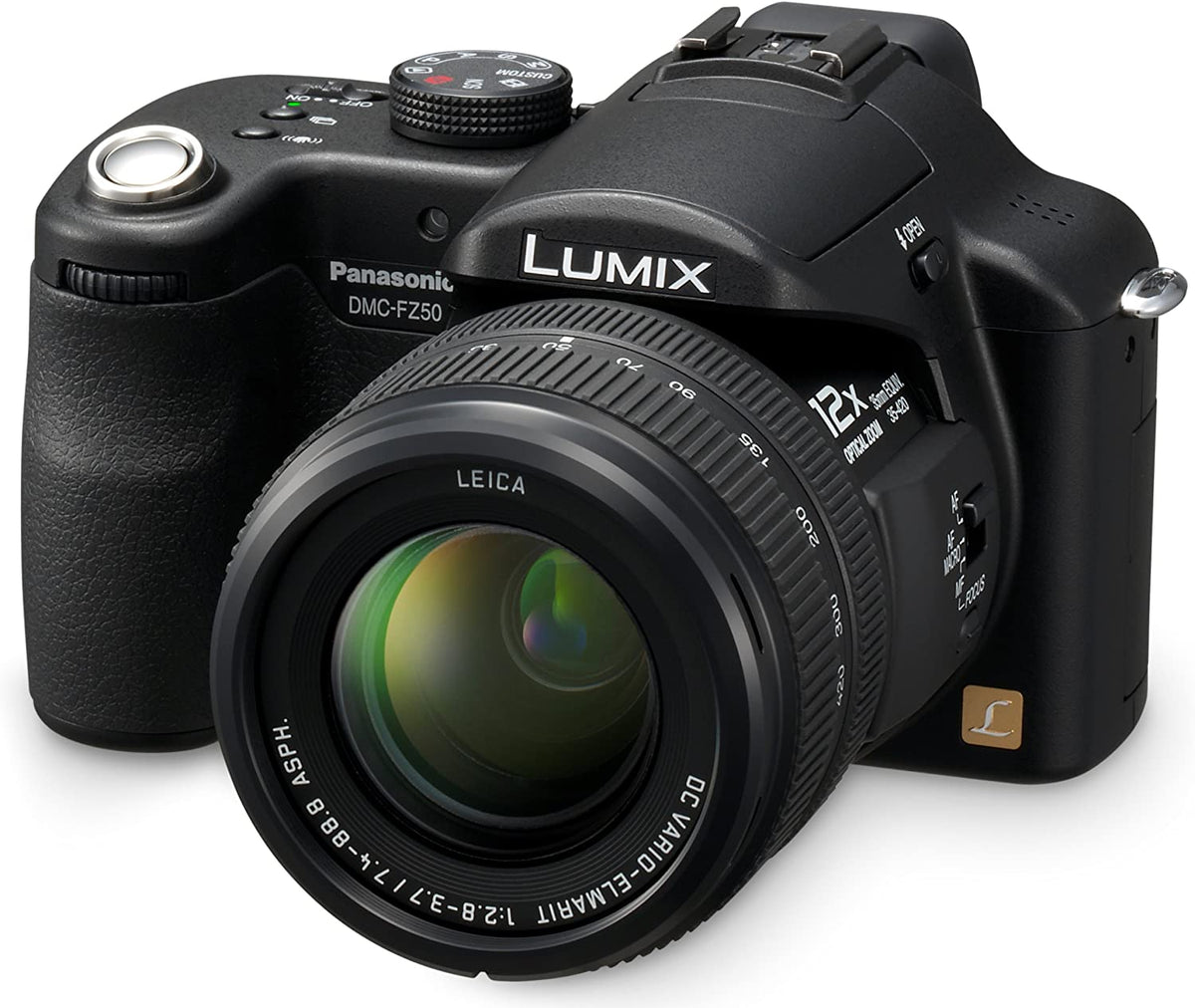 Panasonic DMC-FZ50 10.1MP Digital Camera with 12x Optical Image