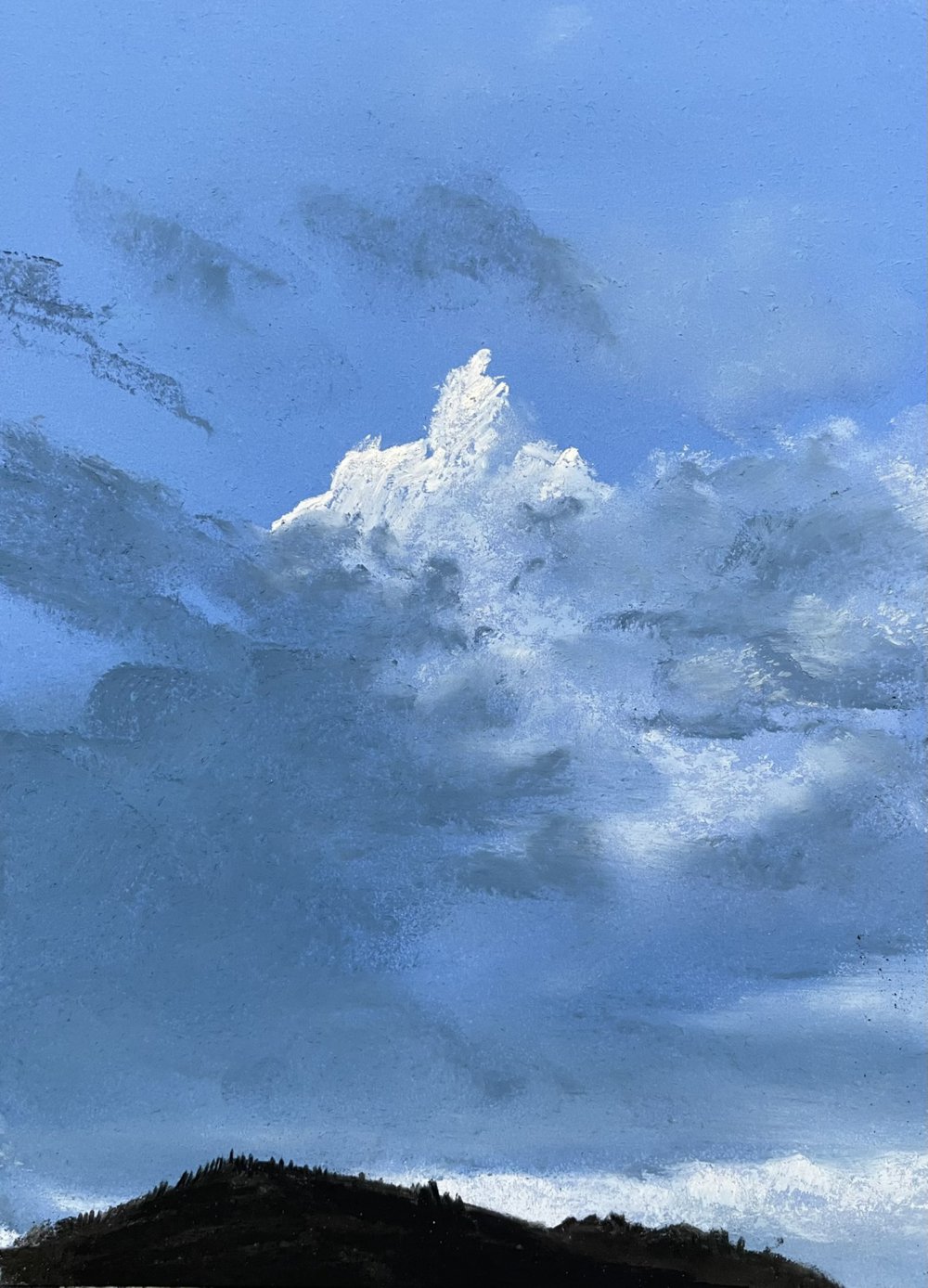 池上の空 | 坂口恭平パステル画 | 熊本市現代美術館 CAMK