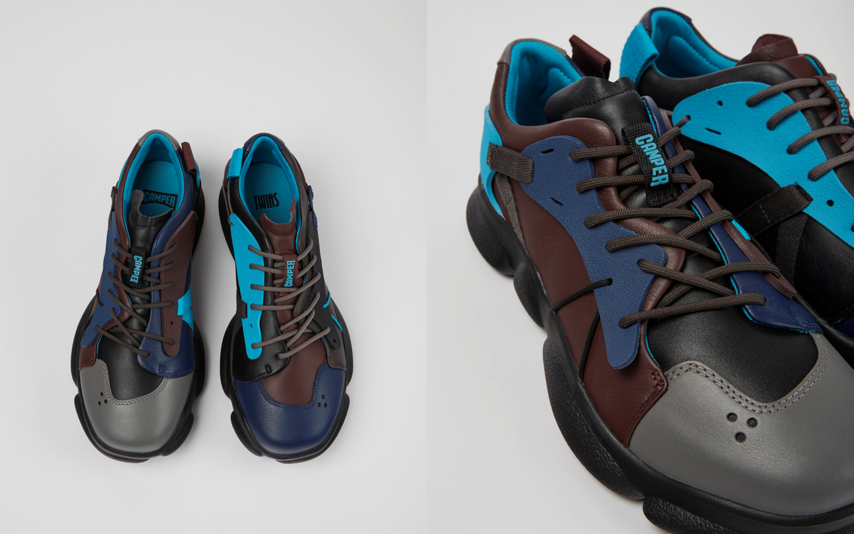 【未使用級】CAMPER カンペール 【36】TWINS メリージェーン CAMPER（カンペール） バレエシューズ パンプス TWINS / フラット