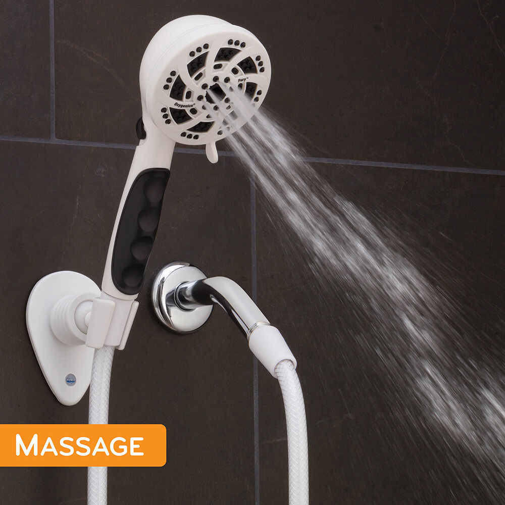 Oxygenics Fury RV Handheld Shower Head Kit White
