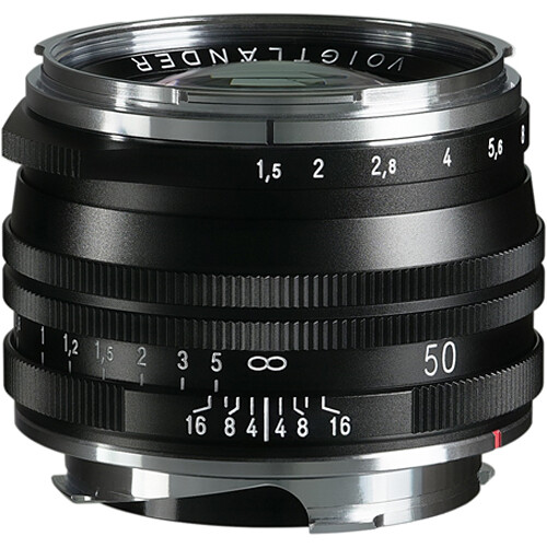 Voigtlander Nokton 50mm F1.5 Vintage ASPH II VM | Camtec Photo