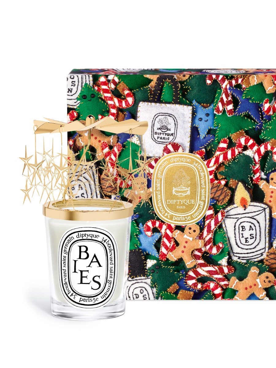 Diptyque - Baies Carousel Candle Set (Berries & Bulgarian Roses