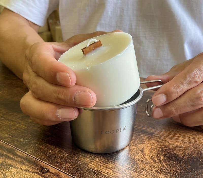 シェラカップアロマキャンドル：リフィル（シトロネラ） | キャンドル