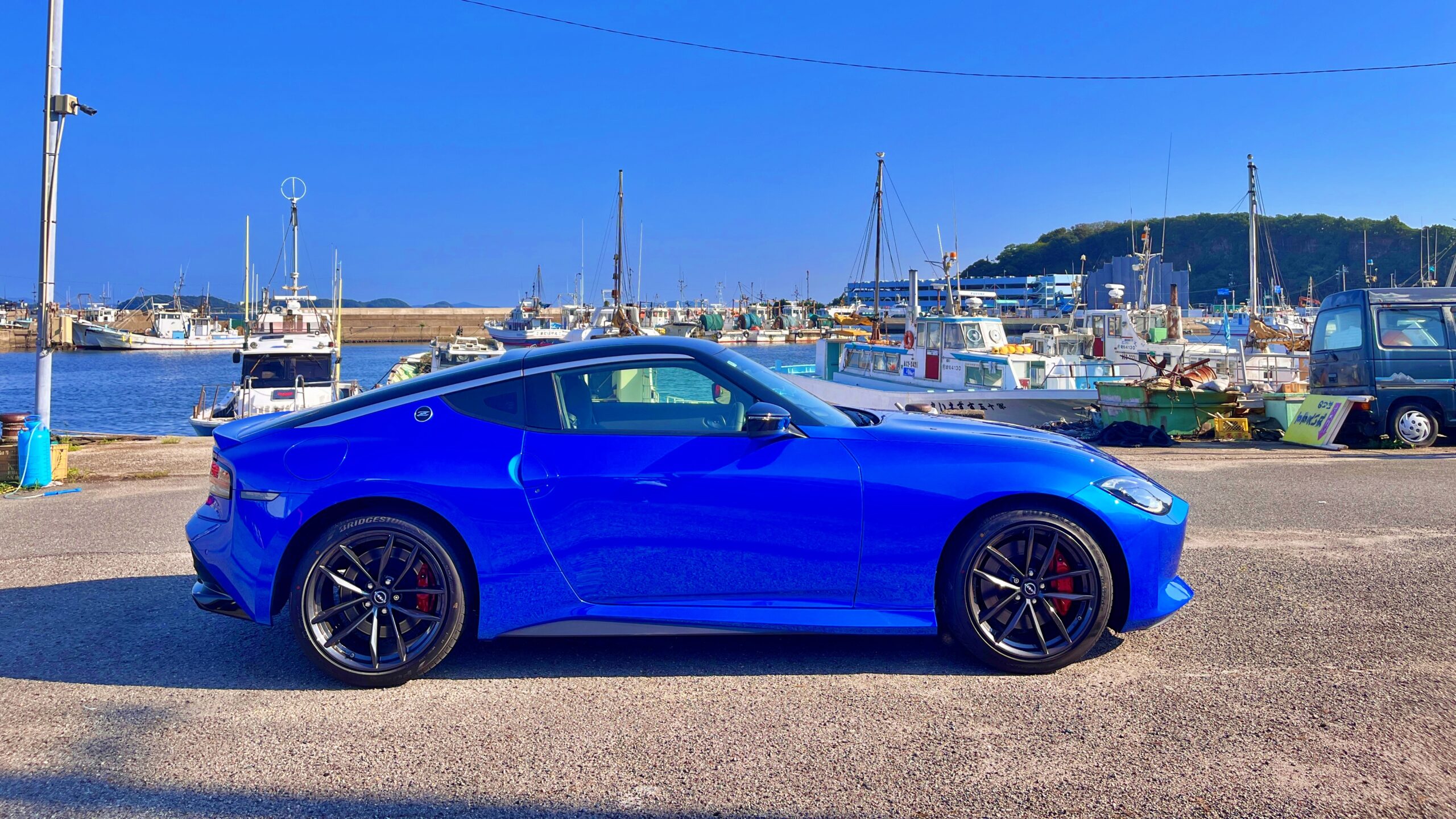 フェアレディZ RZ34初ドライブ。知多半島・師崎港、翌日に白子・河芸に