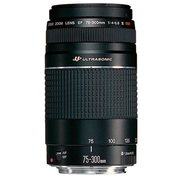 Canon EF 75-300mm f/4.0-5.6 III USM | Telephoto Zoom Lens