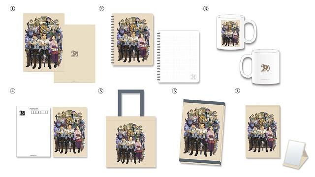 逆転裁判』シリーズ20周年を記念し、キャラクターデザイナー/アート