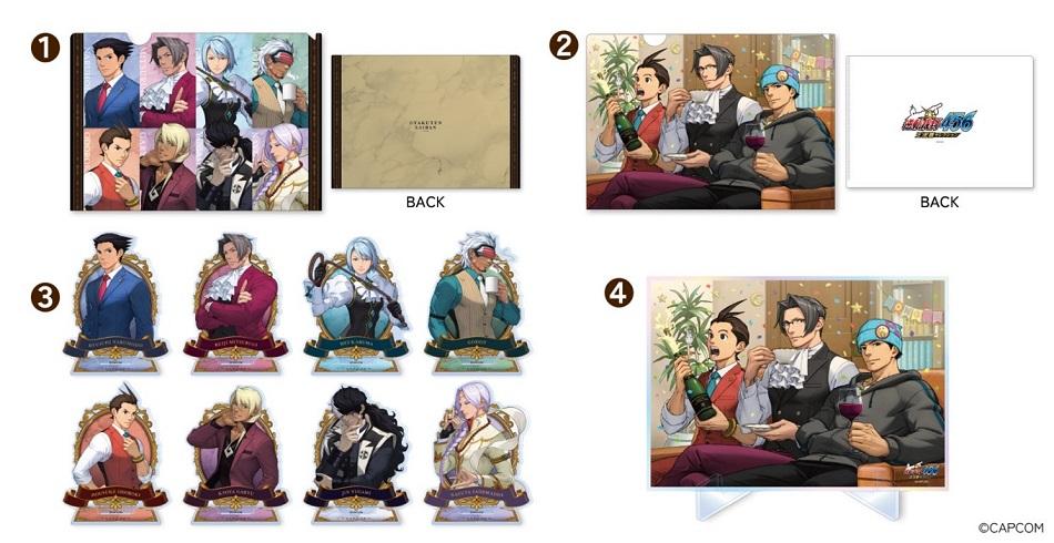 逆転裁判456 王泥喜セレクション』キャラクターイラスト商品が登場