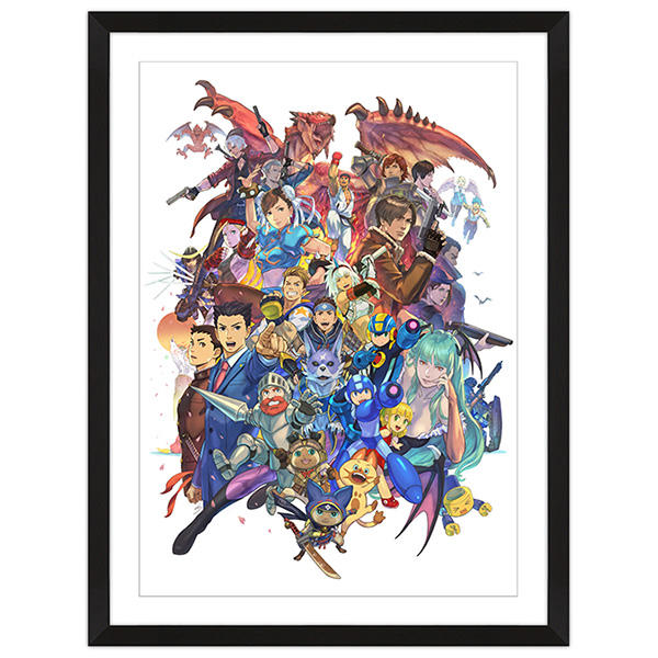 大逆転裁判』キャラクターデザイナー塗 和也による、 カプコン40周年