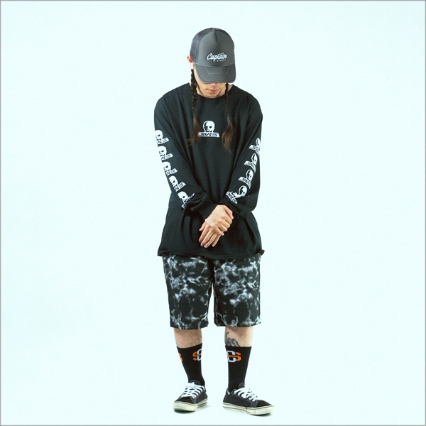 SKULLSKATES ロンTee