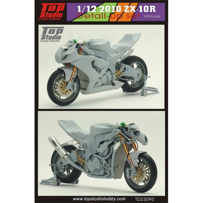 Kawasaki ZX-10R Detail-Up Set - Top Studio | Car-model-kit.com
