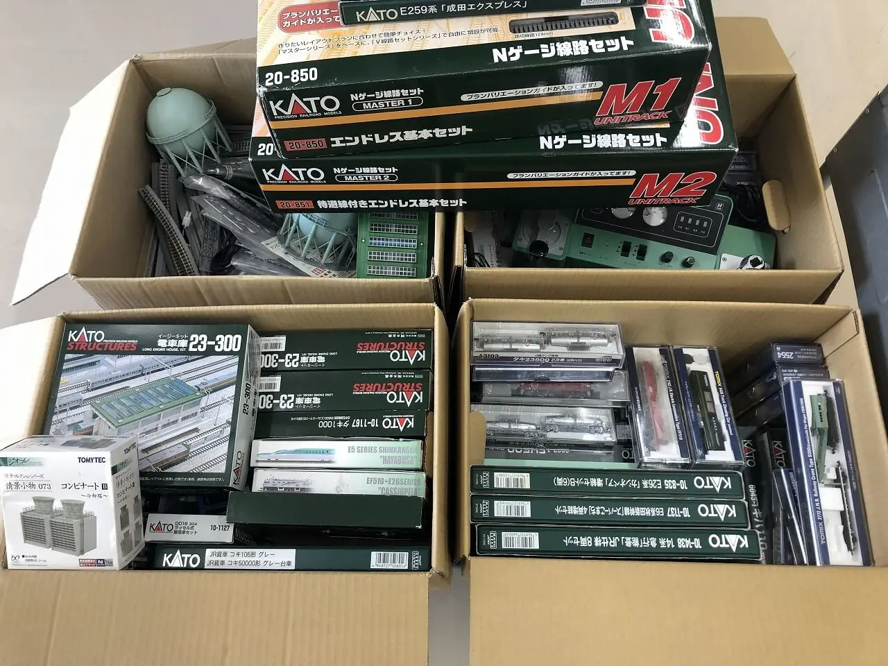 宅配】長野県長野市の鉄道模型買取実績｜KATO/河合商会/TOMIX/TOMYTEC