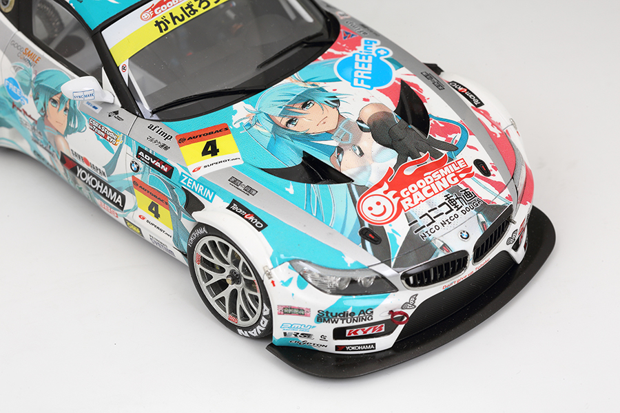魅惑のモデルカーの世界】アートギャラリー「BMW・Z4（初音ミク