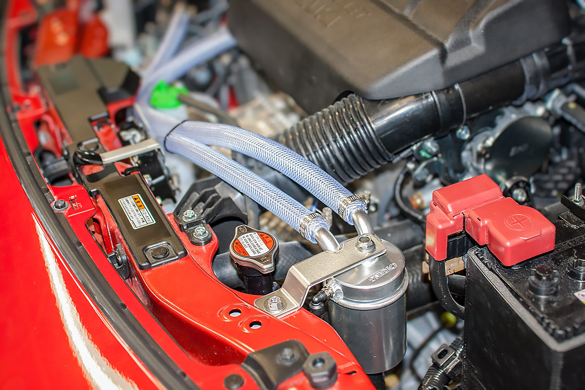 スズキ スイフトスポーツ（ZC33S）オイルキャッチタンク