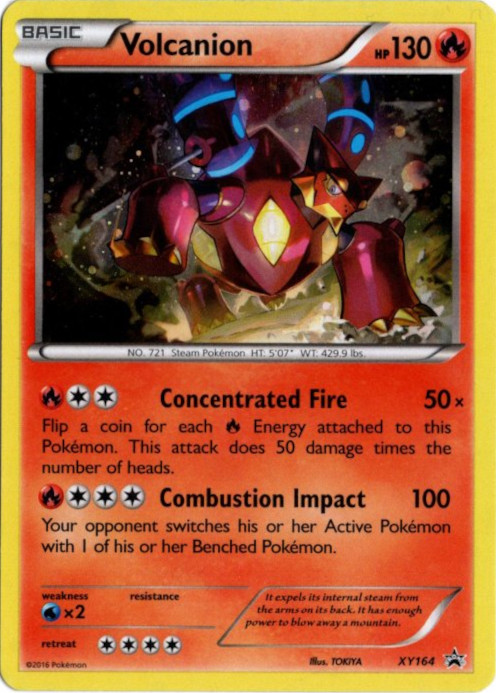 ボルケニオン 海外版 英語版 プロモ Volcanion - XY164 -【Card Chicken】