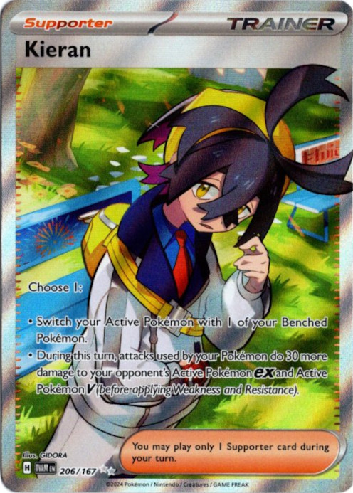 スグリ SR 海外版 英語版 Kieran - 206/167 -【Card Chicken】