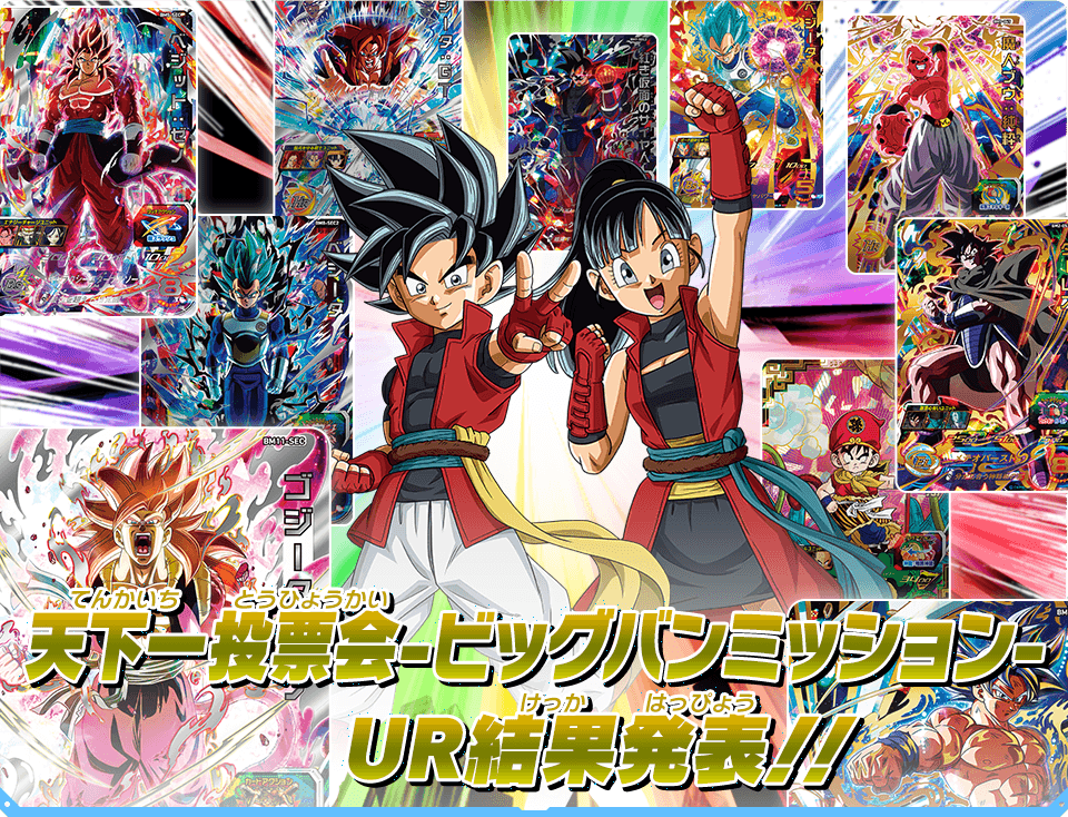 スーパードラゴンボールヒーローズ 10周年記念天下一投票会 フルコンプ