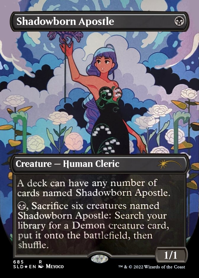 影生まれの使徒 Shadowborn Apostle アーティストプルーフ MTG 影