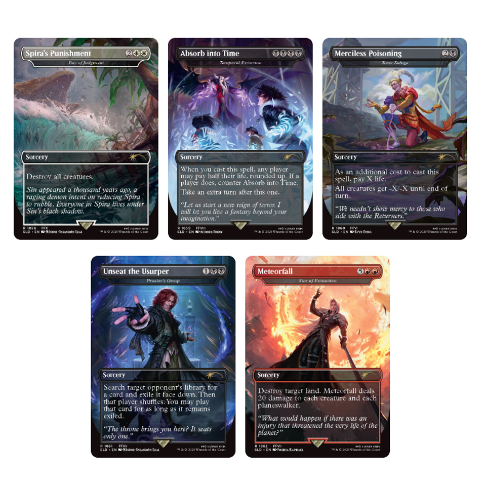 Secret Lair x FINAL FANTASY: Game Over Set Secret Lair Drop Series