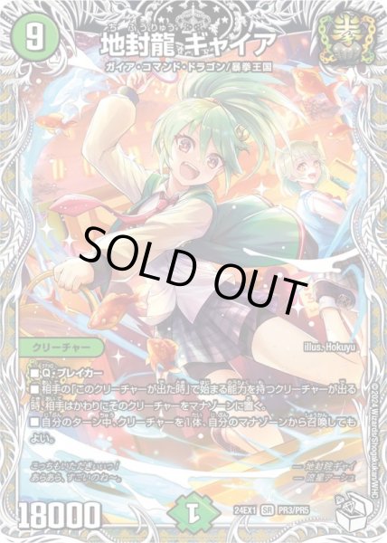 状態B〕地封龍ギャイア【SR】{24EX1PR3/PR5}《自然》