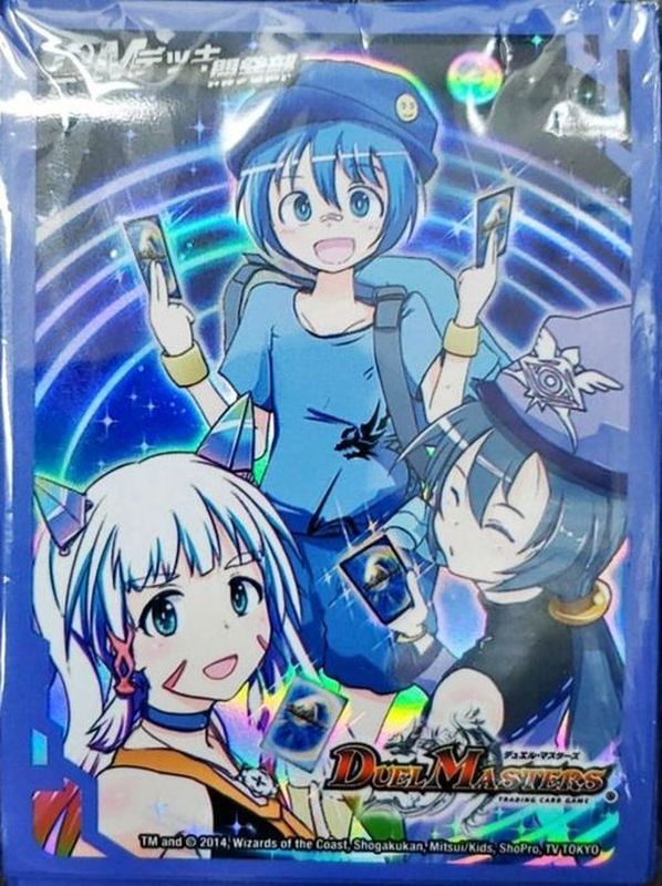 スリーブ『DMデッキ開発部ユウヤ&ハル&リリィ』60枚入り【サプライ】{-}