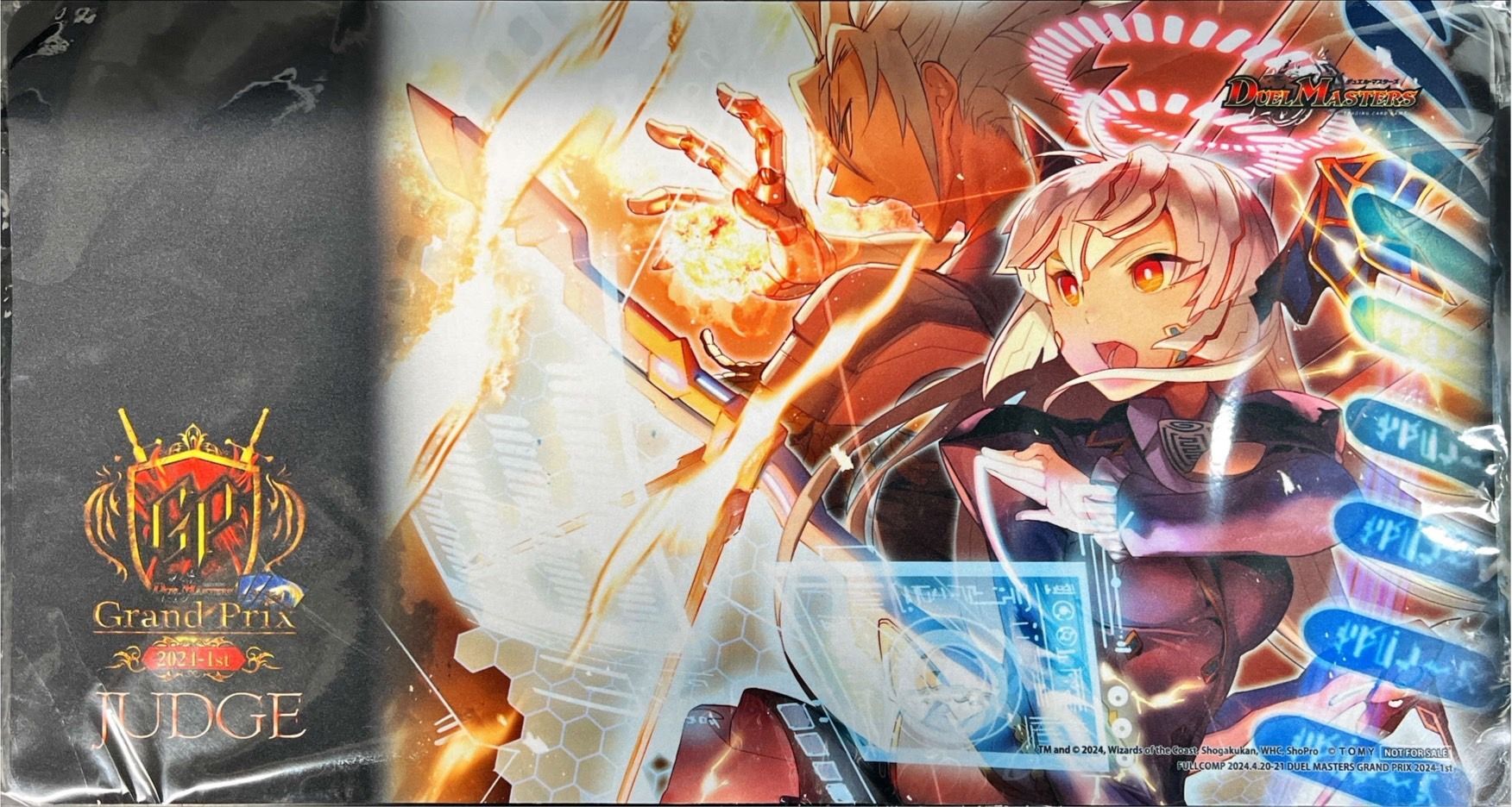 プレイマット『[JUDGE]赤い稲妻テスタ・ロッサ』【サプライ】{-}