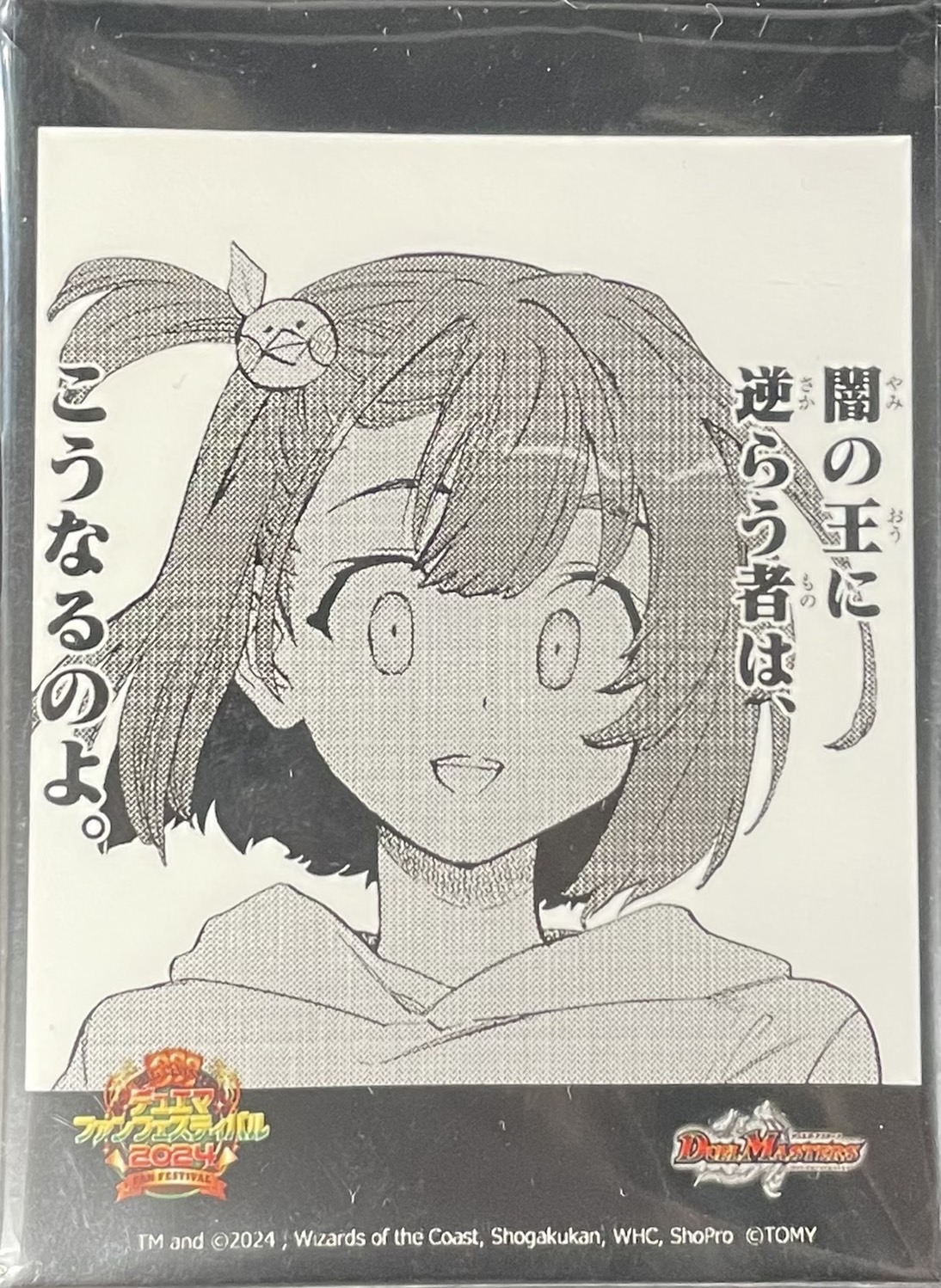 スリーブ『[ファンフェス2024]「闇の王に逆らう者は、こうなるのよ