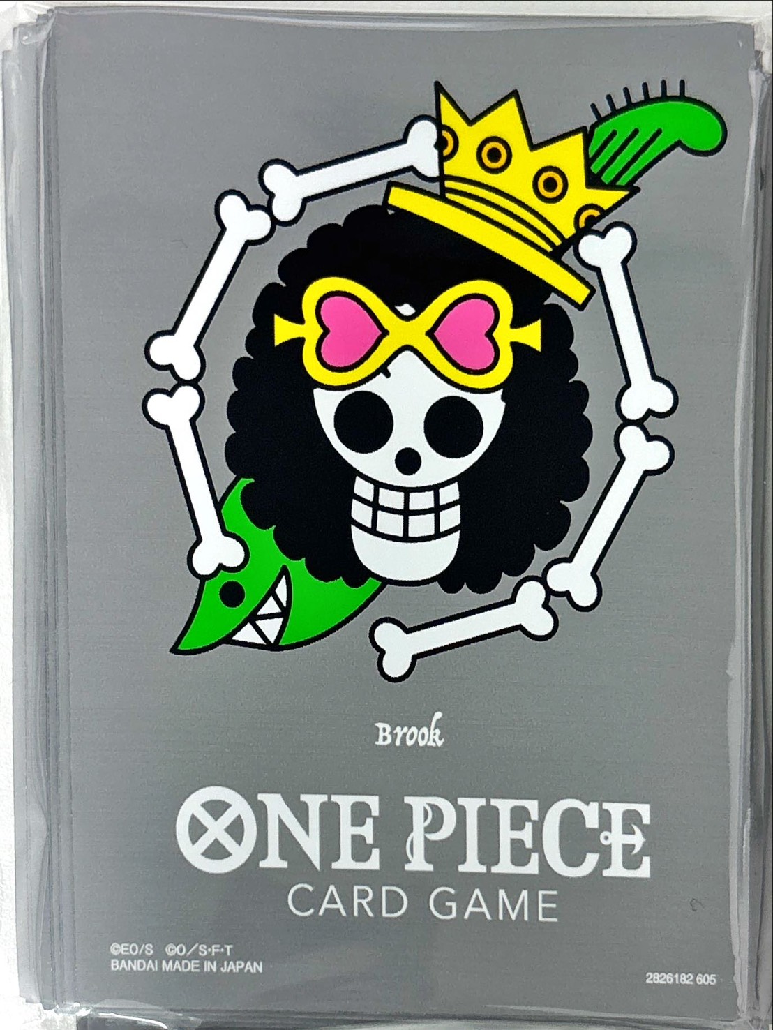 スリーブ『ブルック(海賊旗/リミテッドカードスリーブ プレミアム