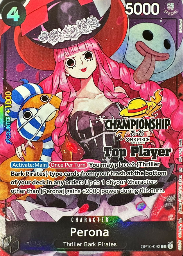 ペローナ(英語版/Top Player/CS25-26/illust:POKImari)【C】{OP10-092