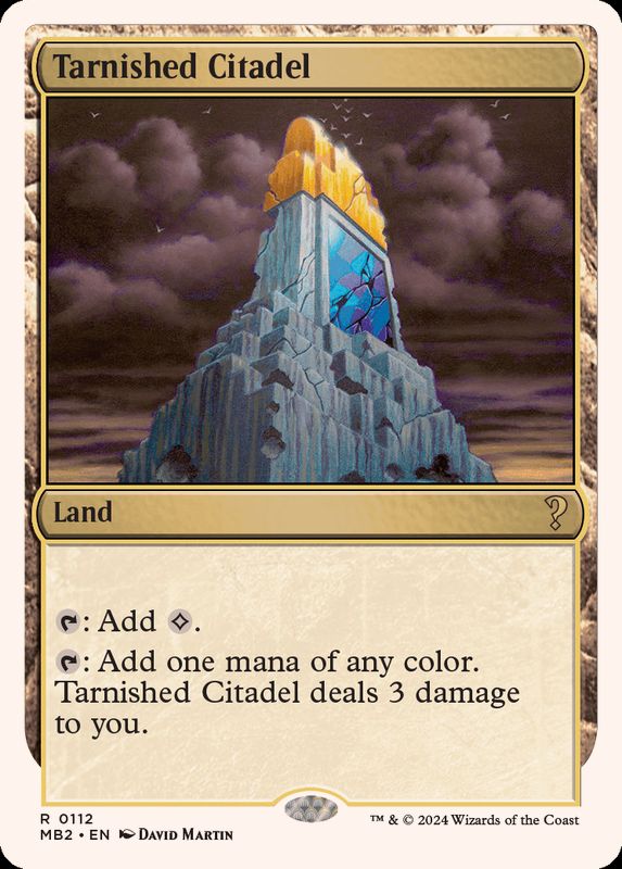 EX]色あせた城塞/Tarnished Citadel《英語》【Reprint Cards(Mystery