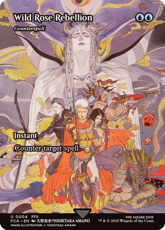 FOIL)のばらの反乱軍/Wild Rose Rebellion // 対抗呪文/Counterspell