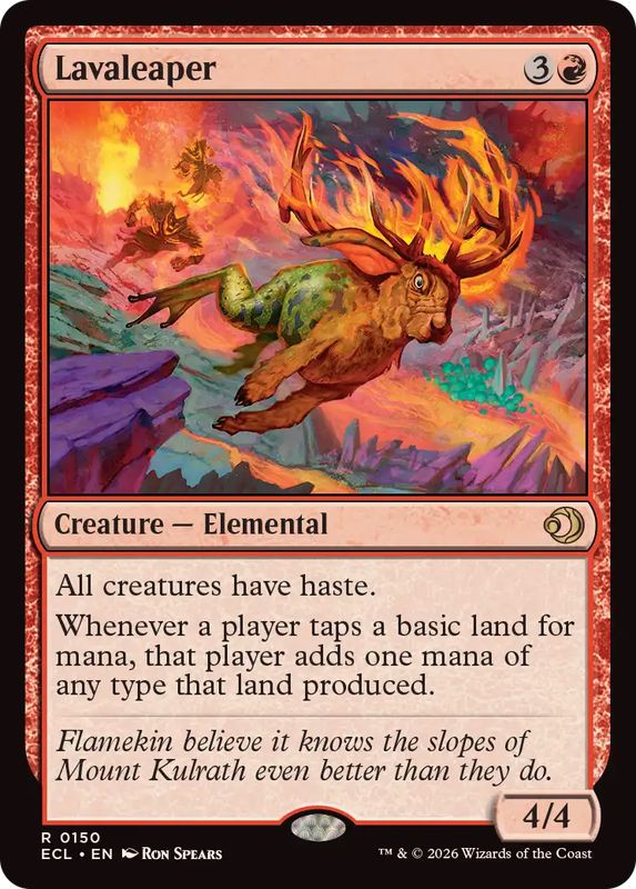 FOIL)溶岩跳び/Lavaleaper《英語》【ECL】