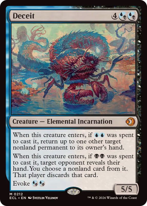 欺瞞/Deceit《英語》【ECL】