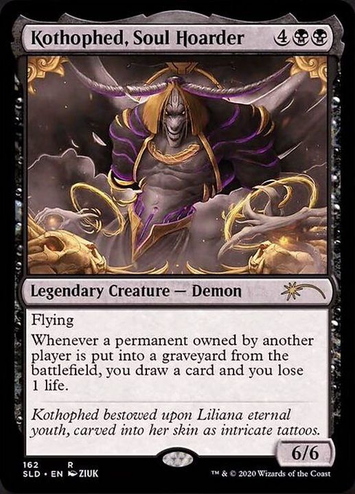 FOIL)(162)魂の貯蔵者、コソフェッド/Kothophed, Soul Hoarder《英語