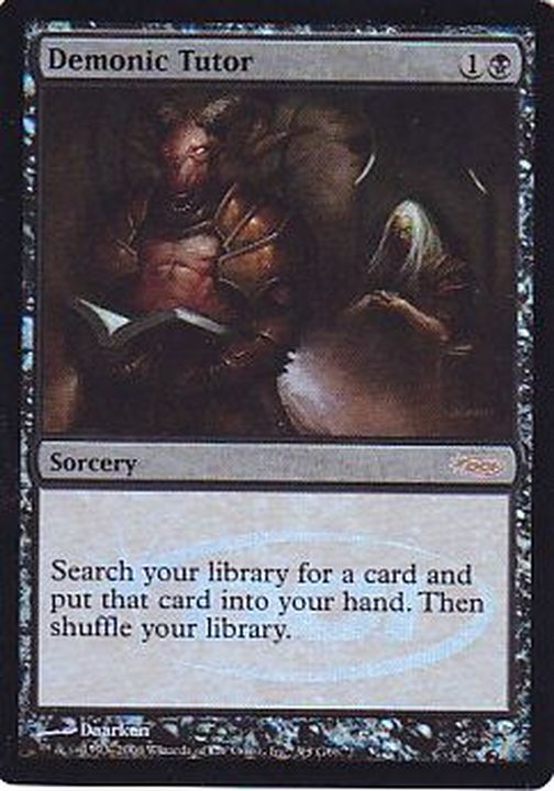 MTG 悪魔の教示者 foil 日本画 コレクターブースター版 悪魔の教示者